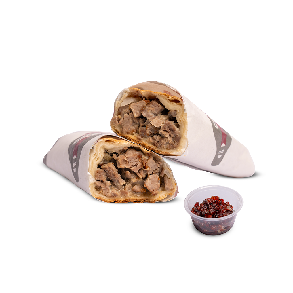 shawrma meat with zerchik