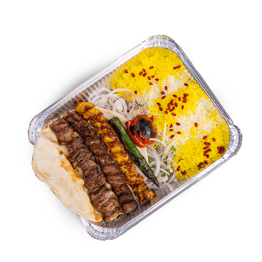 Mixed Grill with rice